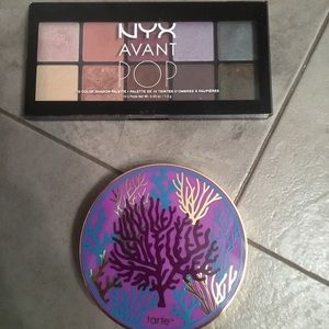 Tarte Rainforest of the Sea and Nyx Avant POP